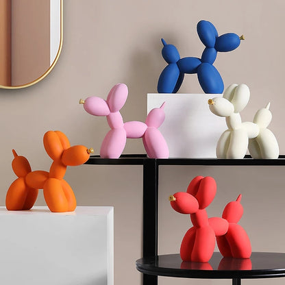 ديكورات منزلية فاخرة، زينة على شكل كلب بالون، ملحقات مكتبية، زينة على شكل حيوانات، فن شعبي حديث، تماثيل إسكندنافية