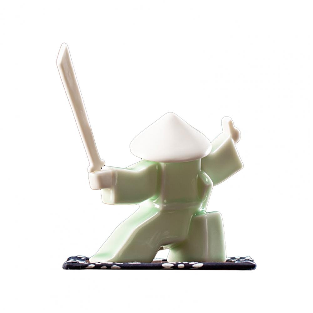Creative Ceramic Samurai Knight Desktop Ozdoby domowe kadzideł