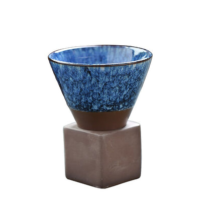 1pcs 200 мл Cofffee Cup Canceware Creative Vintage Cramic Coffee Cup Cup Cup Water Cup Tuge Cup модернизирована