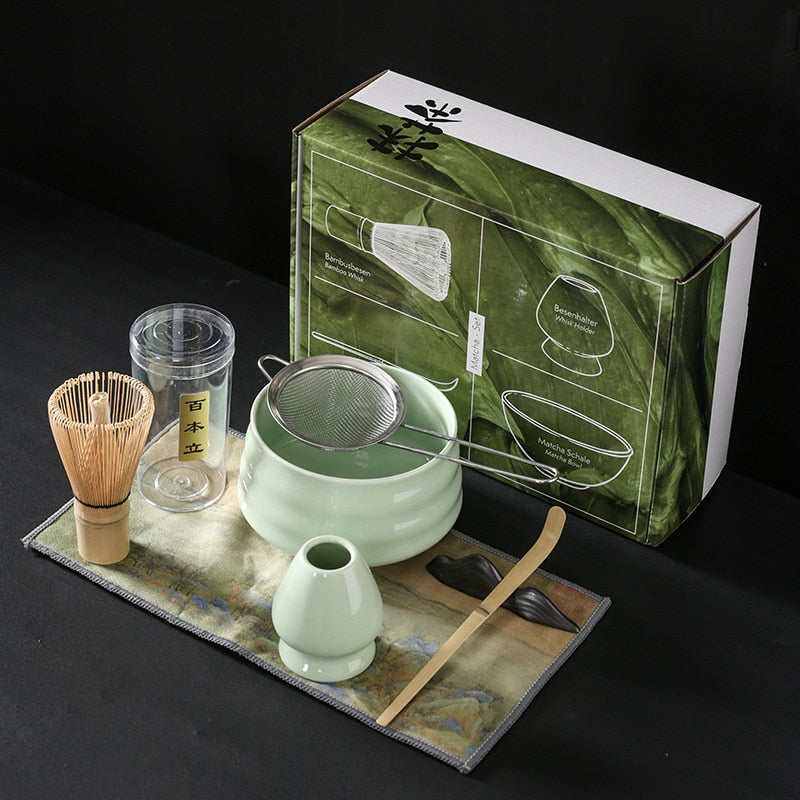 Japanse Matcha geschikt om een ​​kom thee -eierklopper keramische eierbeentjes matcha te borstelen voor de Japanse theeceremonie thee -set handmatig
