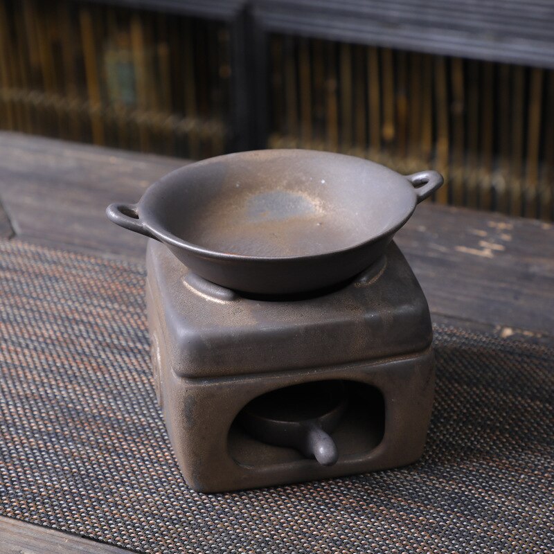 Ceramic Incense Burner Mini Stove Incense Furnace Candle Stove Home Furnace Sandalwood Essential Oil Supply Tea Roasting Oven