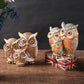 New Creative Resin Owl Home Decoration Crafts Decoration for Living Room Wine Cabinet Study Room