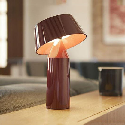 Flere farver genopladelig bordlampe Restaurant Bar Atmosphere Fixture Touch Gift Charging Night Light til soveværelsesdekoration