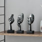 Retro-Denker-Schreibtischzubehör, menschliches Gesicht, Ornamente für Zuhause, Skulpturen und Figuren, Raumdekoration, ästhetisches Kunsthandwerk zum Sammeln 