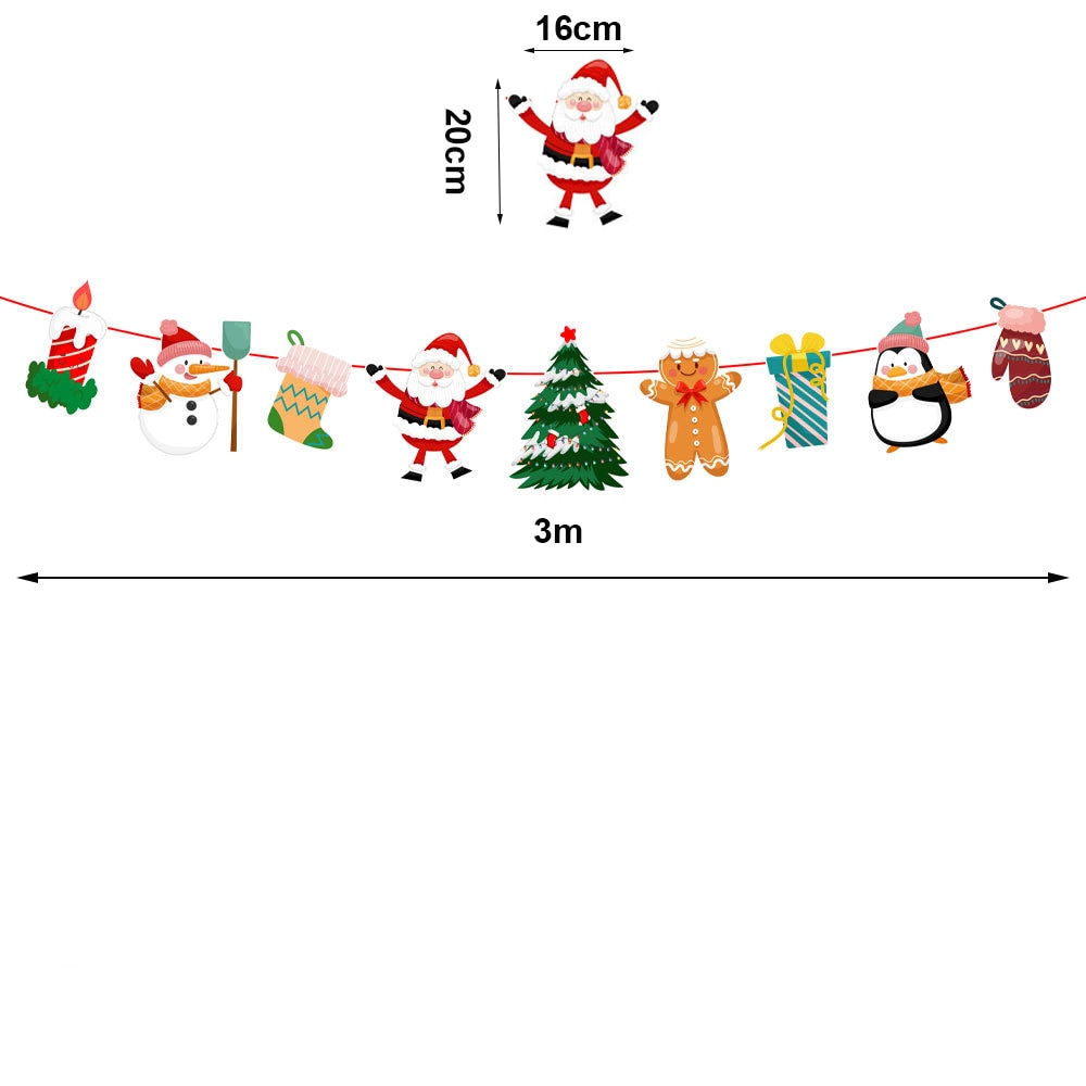 Julefolie julemanden claus balloner snemand elg juletræ balloner til jul oppustelige festdekorationer hjemmeparti indretning