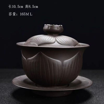 Keramisk gaiwan jingdezhen kinesisk kungfu teaset tre talenter te skål stor teacup tallerken sæt hjemmet te maker te ceremoni gave