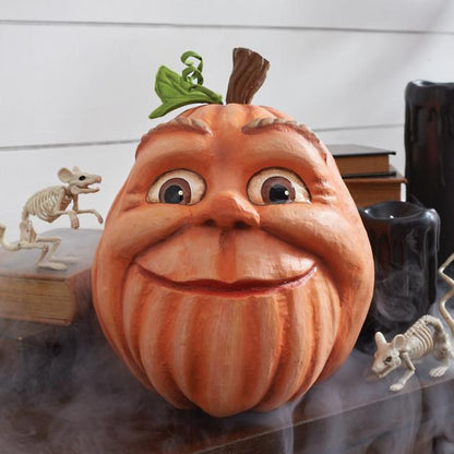 Halloween Pumpkin Outdoor Garden Dekorasi Hantu Pesta Hantu Labu Enam Ornamen Kerajinan Resin Aneh