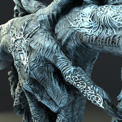 Скульптура дьявола Baphomet Подвеска подвеска пентаграмма Статуя когтя