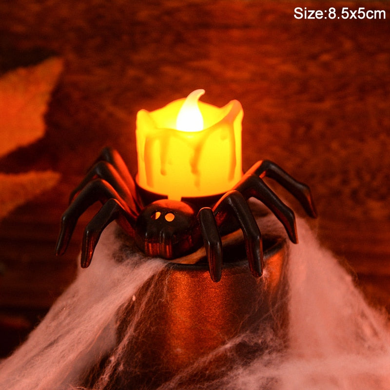 LED LIGHT HALLOWEEN HANGING Ghost Kids Favors Halloween Party Outdoor Indendoor Home Decoration Spooky Lamp Bar Horror Props 2023
