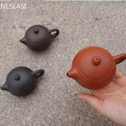 Autentyczny Yixing TEA Pot Fioletowa glina xi shi teapot ruda kettle kettle puer chiński zestaw herbaty etykieta