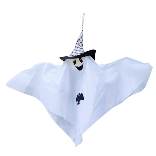 Halloween Fabric Ghost - Halloween hængende uhyggelige spøgelsesrekvisitter til indendørs og udendørs dekorationer Decoración Hogar 2023