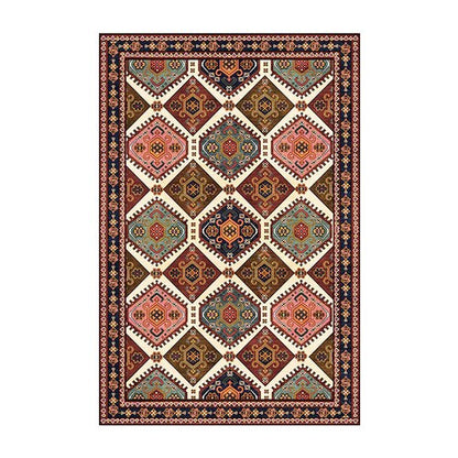 Boheemse tapijt Amerikaanse etnische stijl woonkamer decoratie tapijten Marokkaanse vintage homestay slaapkamer decor tapijten niet-slipmat