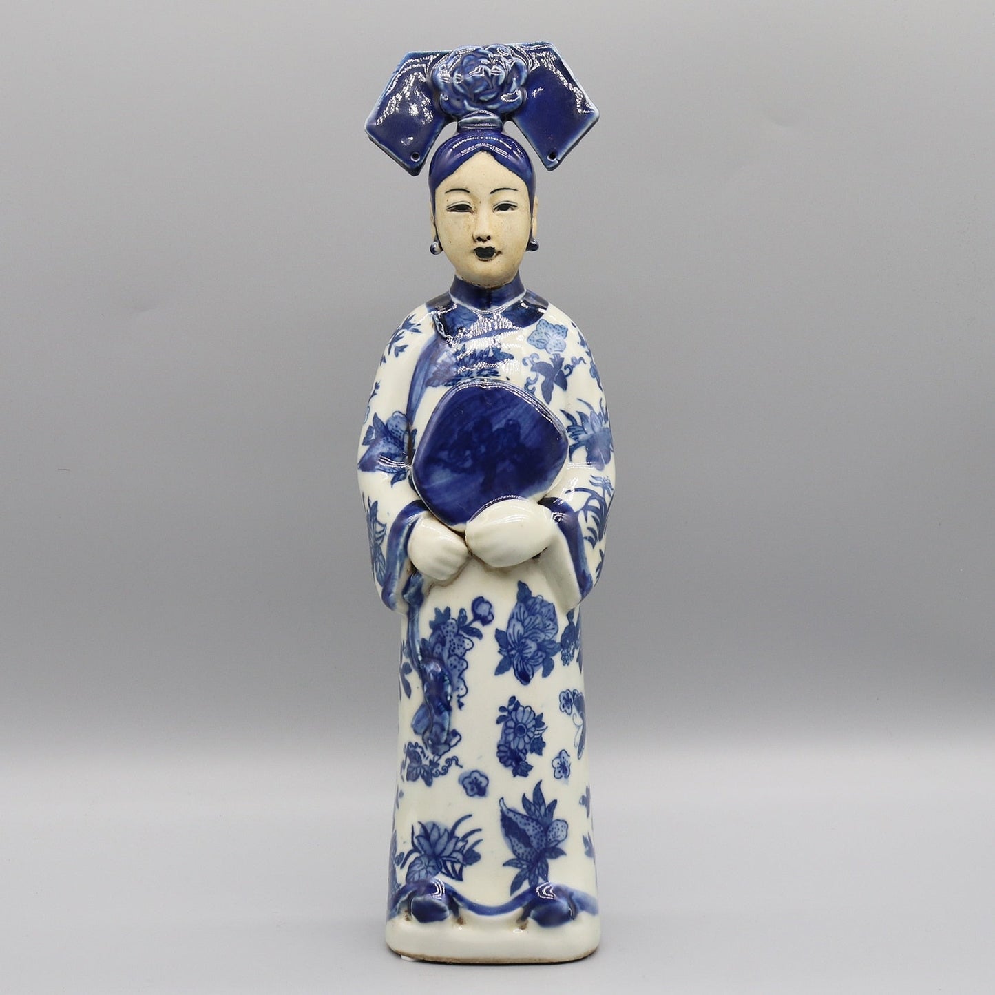 פסלוני קרמיקה של נסיכות סיניות וקיסרית בשושלת צ'ינג, פסל חרסינה, גברת סינית עתיקה, קישוט ביתי
