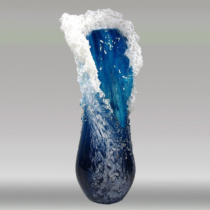 Kedatangan baru laut lautan gelombang vas buatan tangan resin seni ornamen bunga modern desktop ruang tamu dekorasi rumah kreatif