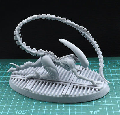 100 mm 75 mm harsmodel Kits vrouwelijk Alien Figuur Sculptuur Ongevoelt geen kleur DW-053
