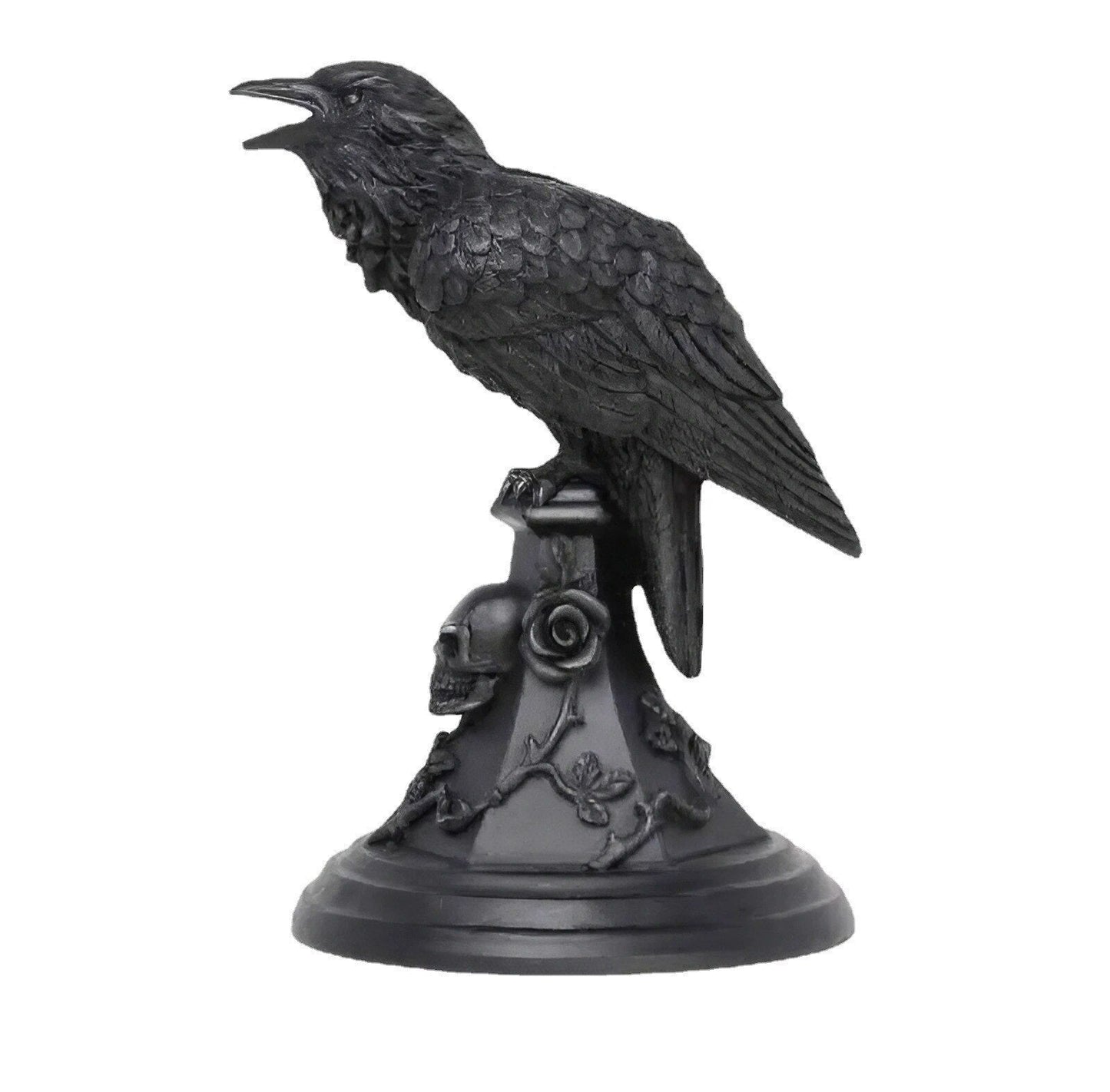 Uil kaarsenhouder hars ambacht Halloween sfeerdecoratie Gothic Crow Home Decoratie