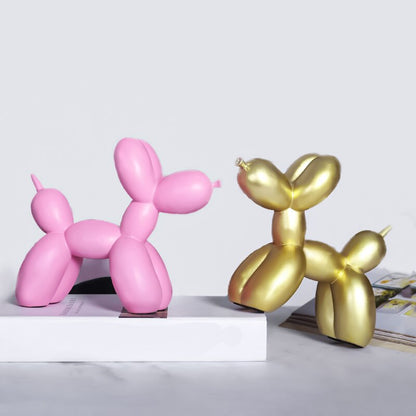 Home Decor Nordic Style Resin 21cm Balloon Dog Room Living Room Porch Decoration New Home Decorations Kids Gifts Room Decor