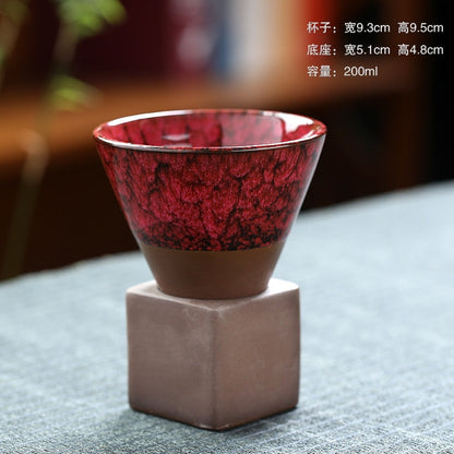 1PCS 200ml Cofffee Cup Stoneware Creative Vintage Cramic Coffee Cup Cup Water Cup Cup Cup Upgraded