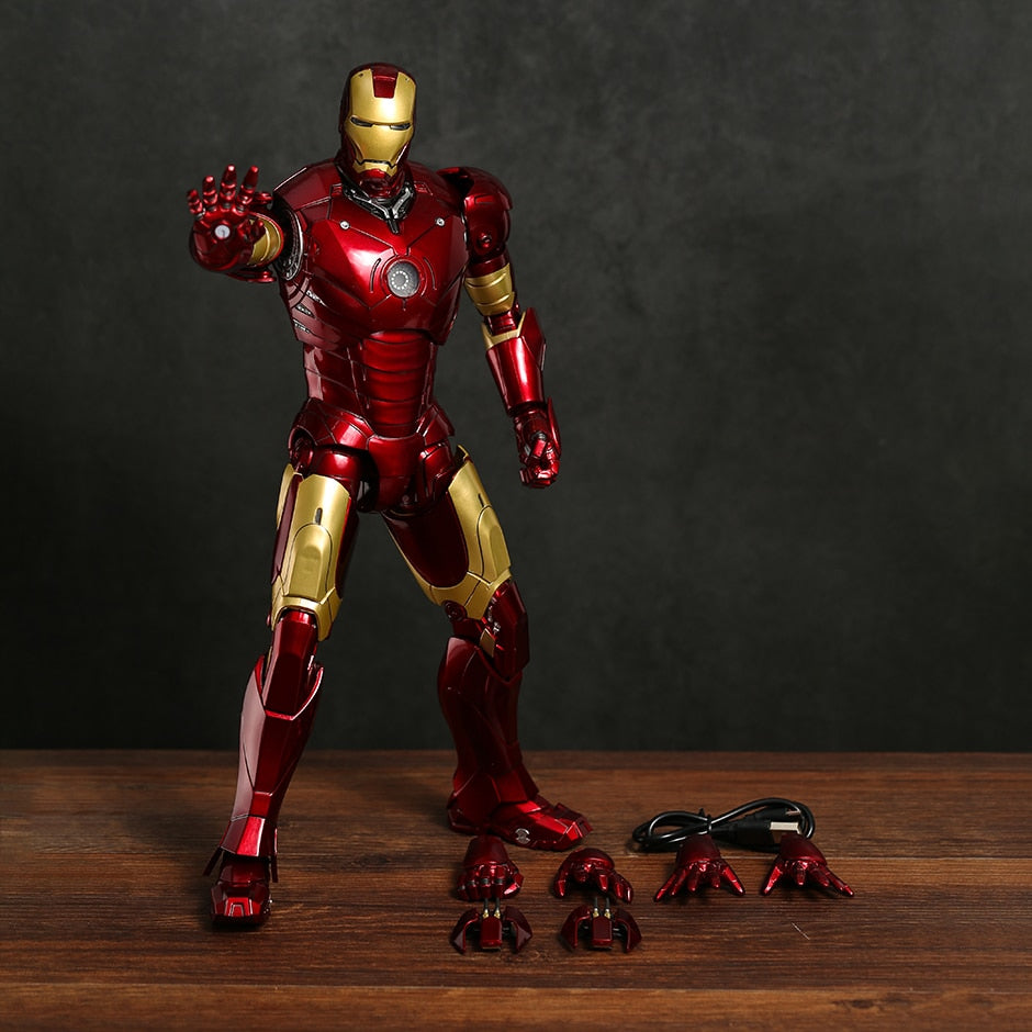36cm ZD The Infinity SAGA Iron Man MK3 Mark III 14" Action PVC Collection Modell Spielzeug Avengers Figur Spielzeug 