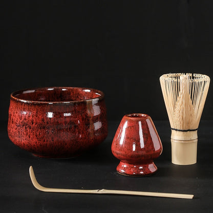 Japanischer Matcha, geeignet zum Bürsten einer Schüssel Tee, Schneebesen, Keramik-Ei-Schläger, Matcha für japanische Teezeremonie, Tee-Set manuell