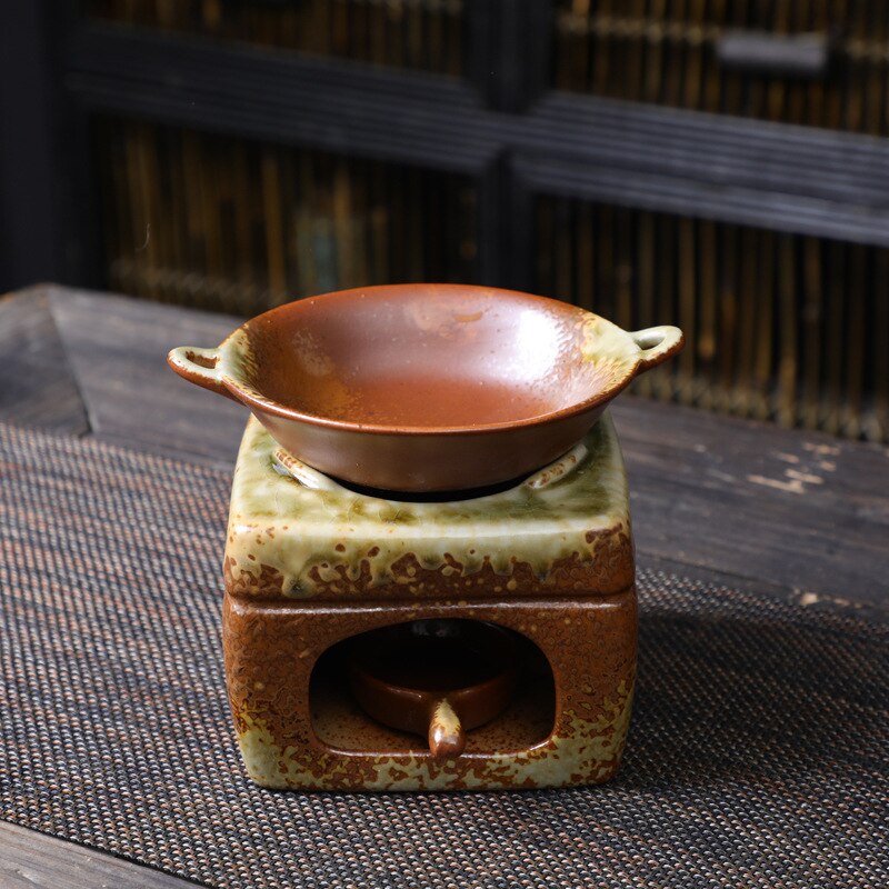 Керамическая благовония горелка мини -плита благовония для печи Свеча для дома печь для дома эфирное масло сандало
