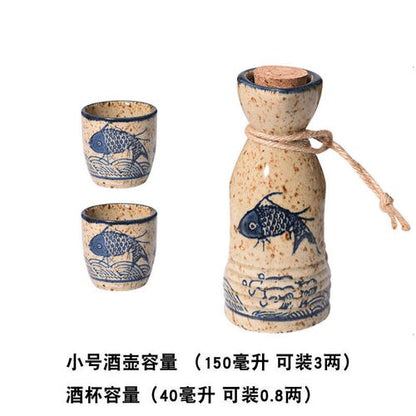 כלים ערכי בר ביתי מיני מתנה Soju Sake Sake Save כלי אוכל ברים ערכות ברמן כוסות כד Jogo de Jantar אביזרי מטבח WSW40XP