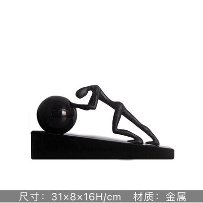 Abstract Creative Sculpture Balance Balance Figura Arte Ornamentos da casa Estudo da sala de casa