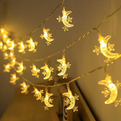 2023 Eid Mubarak LED Light Table Ornaments 3D Acryl Night Lampa muzułmańska impreza Ramadan Eid Al Adha Ramadan Dekoracja do domu