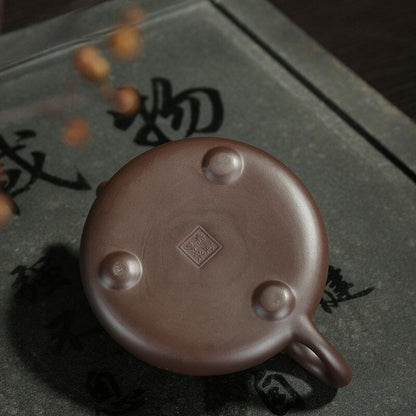 185ml Kitab Suci Buddha buatan tangan Yixing Teh Teapot Tanah Tanah Kecil Kecil Kecil Tradisional Cina Puer Oolong Tea Set