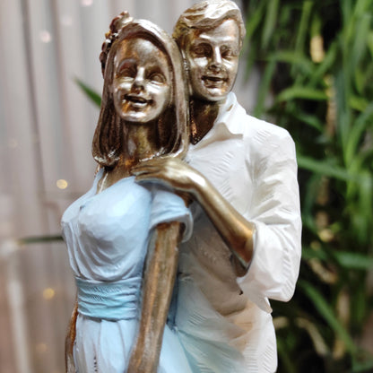 Estatuas familiares Artesanía de resina Decoración del hogar Esculturas Figuras Finiciones de adornos Accesorios para sala de estar
