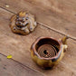 Brûleur d'encens en céramique Pixiu, plaque Antique, brûleur d'encens d'intérieur pour la maison, décoration de Table à thé, décoration porte-bonheur