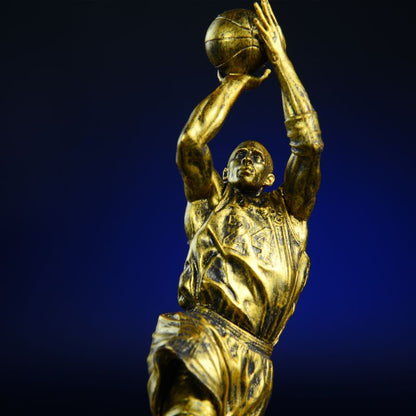 ديكور المنزل كرة السلة النحت عمل الشكل تمثال ديكور تمثال سطح المكتب اكسسوارات البوب ​​الفن الحلي ديكور الغرفة