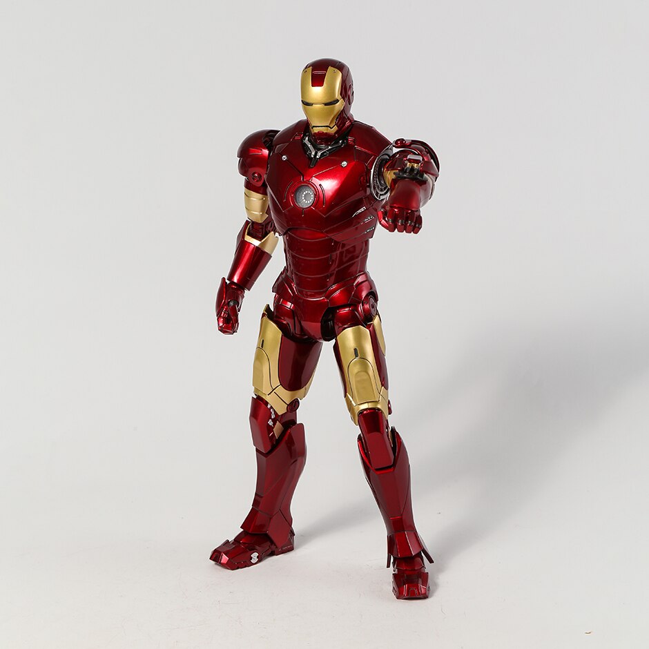 36cm ZD The Infinity SAGA Iron Man MK3 Mark III 14" Action PVC Collection Model Toy Avengers Figurlegetøj