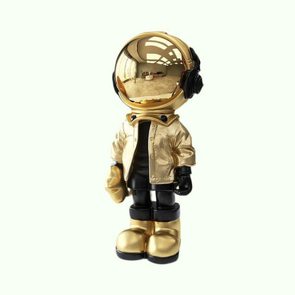 Astronaut Figur Toy Statues Astronaut Room Decoration Figur Desktop Decor Sculpture Nordic Indoor Christmas Ornamenter