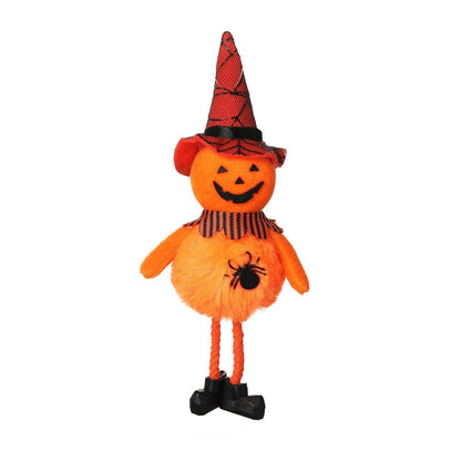 Halloween Pumpkin Ghost Witch Black Cat -riipus pelottava noita roikkuvat koristeet Happy Halloween -juhlakoriste kotiin 2023