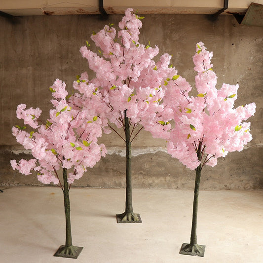 Yapay Kiraz Çiçeği Ağacı Düğün Dekorasyon Simülasyonu Çiçek Merkezi Otel Partisi Dekorasyon Ev Dilek Ağaç Dekorasyon