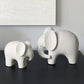 Resin Elephant Decorations, Living Room Office Desk Animal Crafts Relocation New House Decorations Garden Decoration Sculpture