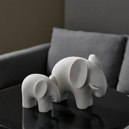 Pohjoinen tyylinen norsu patsashartsikoristeet kodinsisustus käsityöt patsas toimistopöytä hahmot sisustus kirjahylly veistoslahja