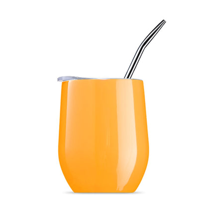 Yerba Mate Kea Cup 304 Copo de aço inoxidável com caneca de chá portátil resistente ao calor com palha e pincel térmico garrafa