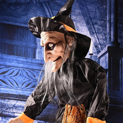 Halloween Witch Ghost Decor pingente de terror brinquel