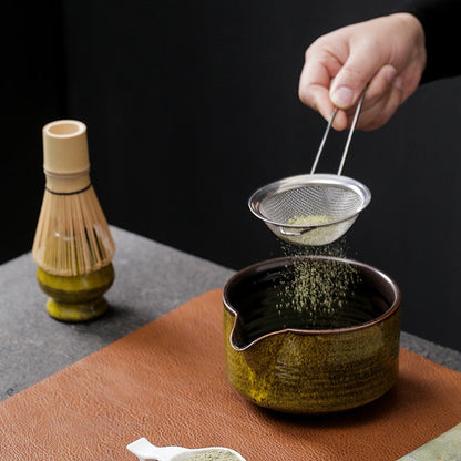 Японский матча чайный набор бамбука чайная ложка Внутренняя пивоварная посуда для пивоварения