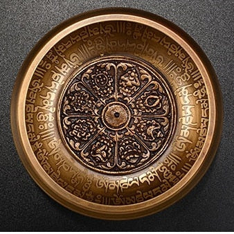 12 cm Nepal håndlavede sangskåle Sæt Buddha Mantra Design Tibetan Sound Bowl til yoga Chanting Meditation Decoracion