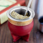 Argentina Yerba Mate Cup With Straw Tea Gourd Mug One Bombilla Mate (Straw) a Cleaning Brush
