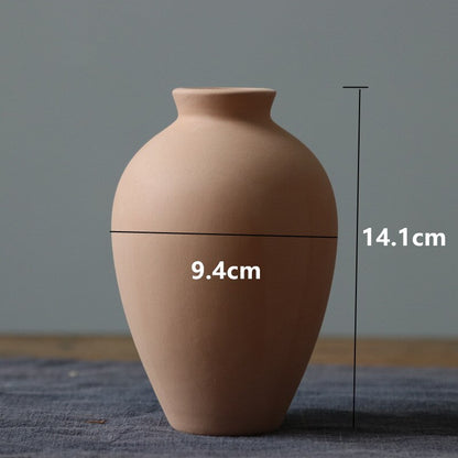 Vaso in ceramica smerigliati da 1 pc decorazione per la casa in ceramica