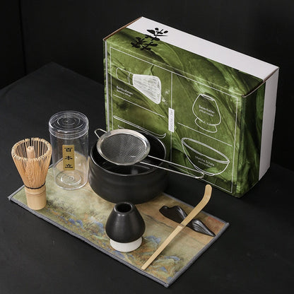 ماتشا اليابانية مناسبة لتنظيف وعاء من خافق بيض الشاي ماتشا خافق البيض الخزفي لمجموعة شاي حفل الشاي الياباني يدويًا