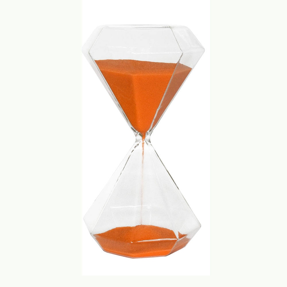 5-60 minutos Diamond Sand Clock Hourglass Sandglass Crianças Presente Timer de areia decoração Disponível em várias opções de cores