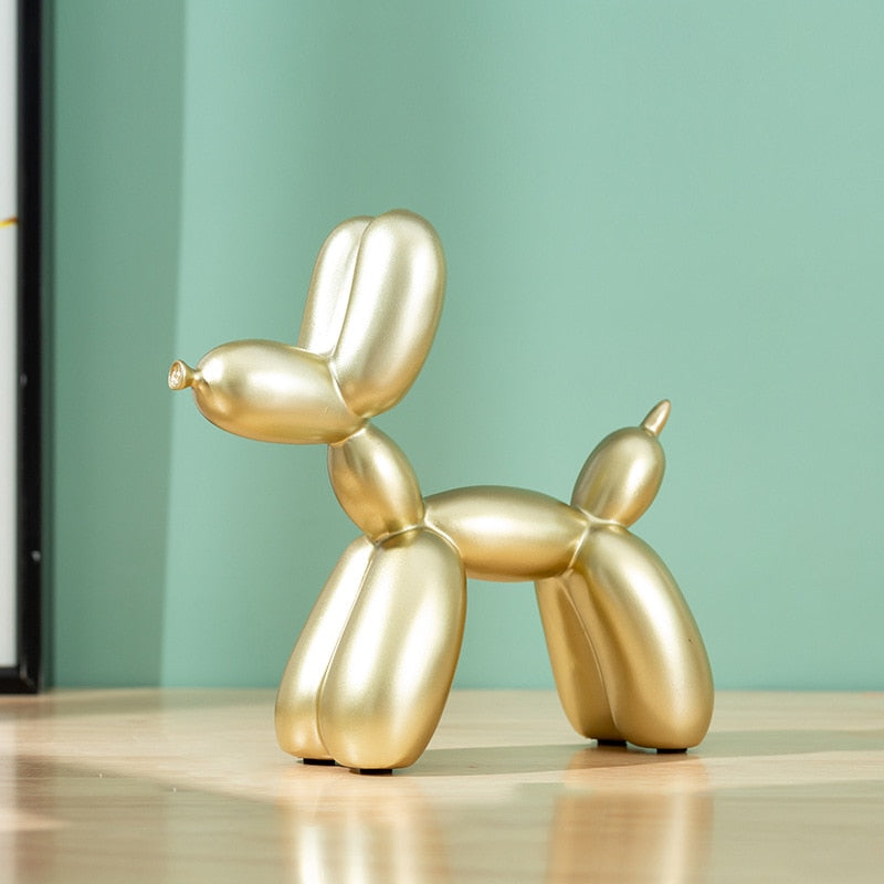 Nordic moderno arte in resina graffiti sculture statue cani statue creativa artigianato di figurina regalo desktop decorazioni desktop home office