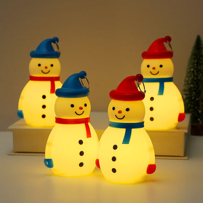 Santa Snowman Christmas Diamond Led Wind Lantern Ornament Christmas Decoration To Home 2023 Navidad Noel Nytår 2024 Kid gave