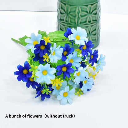 Domácí dekorace retro kamion mini květináče Květiny Sukulentní umělé rostlinné pryskyřice květináče úřad stůl řemeslné ozdoby místnosti
