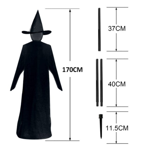 170 см Хэллоуин Легкие ведьмы призрак Хэллоуин
